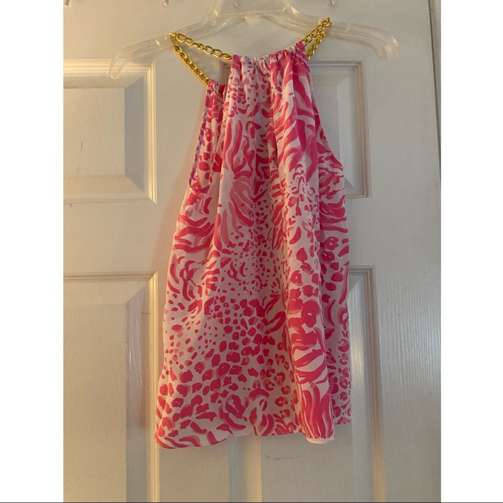 Lion Print Lilly Pulitzer tank